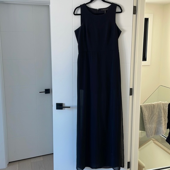 BCBG Maxazria Romper With a Sheer Mesh Dress Over size 10 - Picture 1 of 5